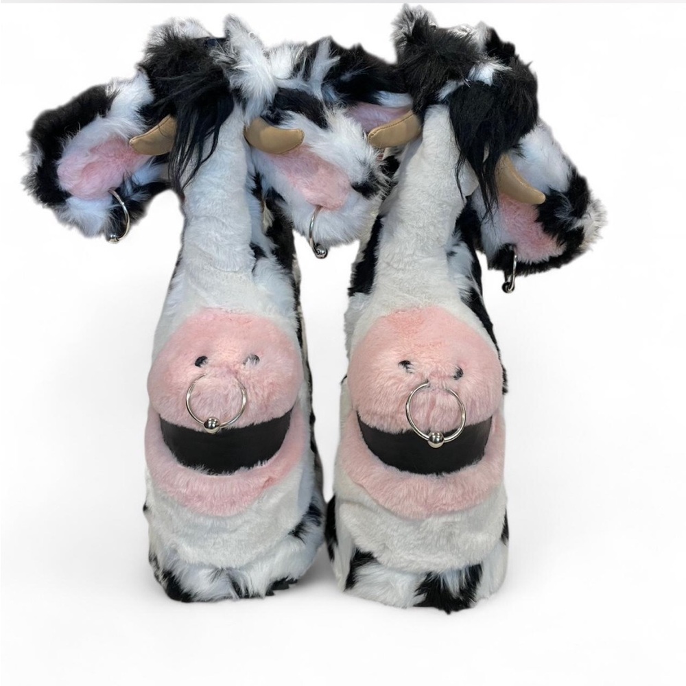 Delia's by Dollskill Platform cow boots! Size 7 - Picture 6 of 8